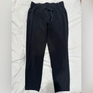 Women’s black Lululemon joggers
